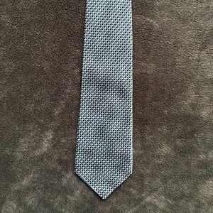Today's Man Blue Silk Tie